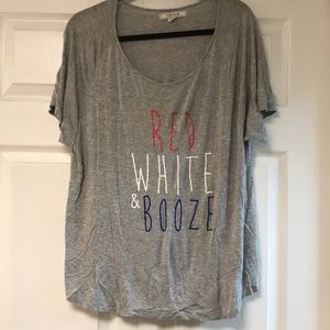 Red White & Booze T-shirt